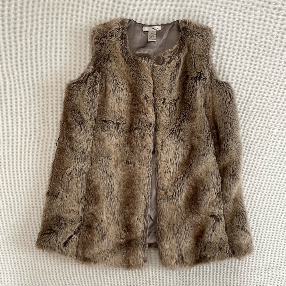 WD.NY Faux Fur Vest